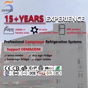 Sunnai bán buôn được xây dựng trong dưới truy cập duy nhất khu vực 51 chai máy nén rượu vang nhỏ tủ lạnh - Product Image 5