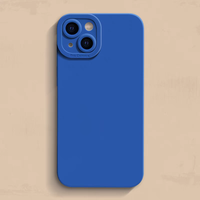 Étui de protection antichoc en silicone TPU mat personnalisé avec protection d'écran pour 8 Plus, design uni