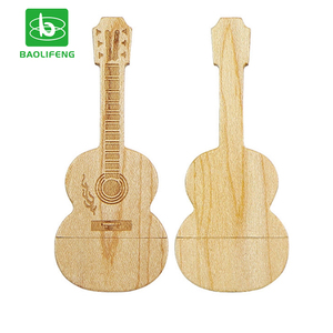 Cadeau De <span class=keywords><strong>vente</strong></span> En Bois <span class=keywords><strong>guitare</strong></span> usb Lecteur <span class=keywords><strong>Flash</strong></span> bâton clé usb personnalisée logo - Product Image 3