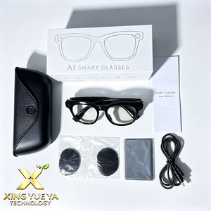 แว่นตาอัจฉริยะ AI รุ่นใหม่ CY03 Max รองรับวิดีโอคอลและการแปลเสียงแบบเรียลไทม์ กล้อง HD 8MP ความละเอียด 1080P สำหรับกีฬากลางแจ้ง พร้อมเคสชาร์จ - Product Image 3