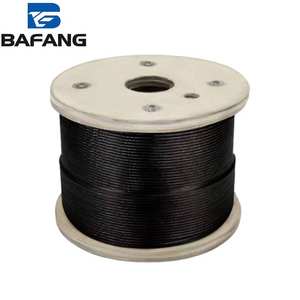 שימוש בכבל פלדה נירוסטה עם ציפוי שחור, דגם SS304 ו-SS316 במלאי - Product Image 1