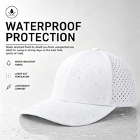Gorra de Béisbol Personalizada con Logotipo, Protección Solar para Pesca al Aire Libre, Impermeable, Corte Láser, Deportiva, Ligera, Transpirable y Ajustable para Hombre