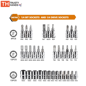 46 Pcs Ổ Cắm 1/4 Inch Ổ Đĩa Thiết Lập Cờ Lê Công Cụ Tay Công Cụ Trường Hợp Tự Động Sửa Chữa Công Cụ Sử Dụng Tốt Trong Bảo Trì Và Sửa Chữa Làm Việc - Product Image 3