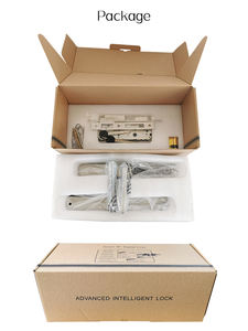 Serrure <span class=keywords><strong>de</strong></span> porte intelligente sans fil biométrique à empreinte digitale avec poignée élégante, compatible Tuya WIFI ou <span class=keywords><strong>application</strong></span> TTLock, étanche IP66 - Product Image 6