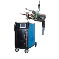 Machine de soudage orbitale toutes positions pour le soudage de tubes à plaques, soudeuse TIG pour tubes avec soudage en coin + source d'alimentation AW400