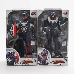 ZD BRINQUEDOS Original Venom Parasita Pantera Negra 1/10 Ação Estatueta Coleção Modelo Brinquedo