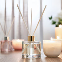 Logo personnalisé Nouveau Design Parfum de Maison Noël Soja Bougie Parfumée Cadeau Diffuseur d'Huile Essentielle de Luxe avec Boîte d'Emballage