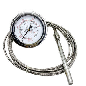 Termómetro Industrial de Presión de Acero Inoxidable 304 WTQ/WTZ-280 para Temperatura de Agua y Aceite Doméstica, OEM/ODM para Camiones Cisterna - Product Image 3