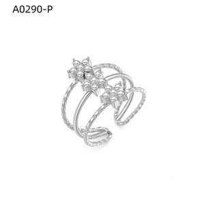 Fashion <b>Ring</b> with Zirconia A0290 for Women High Quality Jewelry - Product Image 1