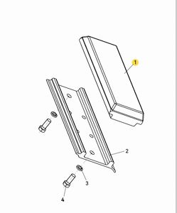 รองเท้ายางแทรคแบบแยกส่วนสําหรับรถปูผิวทาง Volvo ABG7820 - Product Image 4
