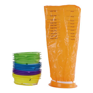 Sacca per vomito da viaggio d'emergenza pieghevole in plastica da 1000ml per auto mediche in ospedale, sacchetto per Nausea usa e getta - Product Image 3