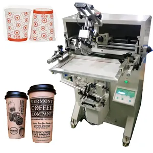 Koffie Cup Logo Printer Drinkbeker Logo Screen Printer