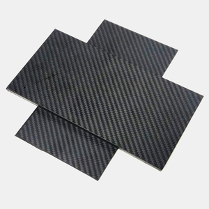 3K fibra ligera 1mm 2mm 3mm espesor hoja de carbono piezas - Product Image 1