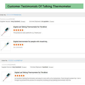 <span class=keywords><strong>Thermomètre</strong></span> numérique à Led pour les stores - Product Image 4