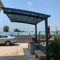 Fabricant de abris de voiture extérieurs résistants, imperméables, en alliage d'aluminium avec revêtement PVC, sur mesure