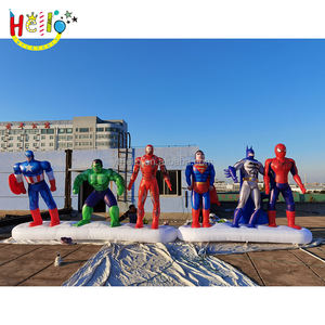 Super-héros gonflables de dessin animé pour la décoration de fête à thème - Product Image 6