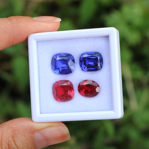 Bán buôn 5x7mm 6x8mm 7x9mm hình bầu dục rực rỡ cắt chứng nhận GRC Pigeon máu <span class=keywords><strong>Ruby</strong></span> phòng thí nghiệm đá quý màu đỏ <span class=keywords><strong>ruby</strong></span> đối với trang sức làm - Product Image 6