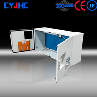 Armoire de commande électrique double porte sur mesure, étanche et anti-poussière, boîte de distribution industrielle, console d'opération automatisée