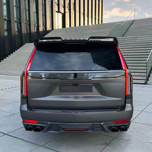 ชุดแต่งคาร์บอนไฟเบอร์ LD-Style สำหรับ Escalade สภาพใหม่ ดิฟฟิวเซอร์ลิปหน้า สปอยเลอร์ ชุดแต่งไวด์บอดี้ อัพเกรดปี 2020- GMT1XL - Product Image 2