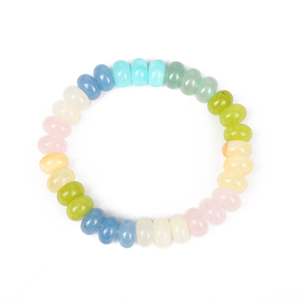Versatile in Europe and America 6*<strong>11mm</strong> Natural Stone Beaded <strong>Bracelet</strong> Colorful Seed <strong>Beads</strong> Stretch <strong>Bracelet</strong> Factory Wholesale - Product Image 6