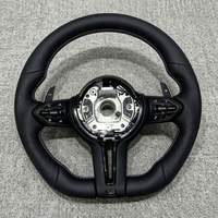 Volant de voiture en cuir véritable avec vibration chauffante, modèle OEM M Sport, pour BMW M340i F30 F11 F80 F10 F90 F30 M3 M6 M5