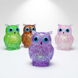 Juguete Blandito de Maltosa con Textura de Búho, de Rebote Lento, para Descompresión, Simulación de Animal, Adorno Antiestrés, Regalo Sensorial para Niños, TPR - Product Image 2