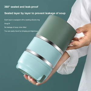 <span class=keywords><strong>Ufficio</strong></span> utilizzando contenitore porta cibo scatola riutilizzabile scatola cibo scatola cibo sostenibile bento lunch box - Product Image 3