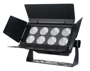 Proyector LED Multiflood <span class=keywords><strong>Eurolite</strong></span> de Alta Potencia a Prueba de Agua, 8x50W RGBW 4en1, IP65 - Product Image 1