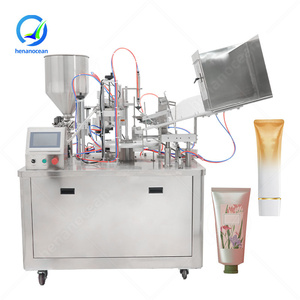 Máquina Selladora de Tubos Semiautomática OCEAN para Tubos de Aluminio, Máquina de Llenado y Sellado de Tubos para Líquidos Espesos - Product Image 1