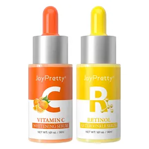 Private Label Retinol vitamin c skin care Serum For Hydrating Wrinkles day and night whitening serum skin care set