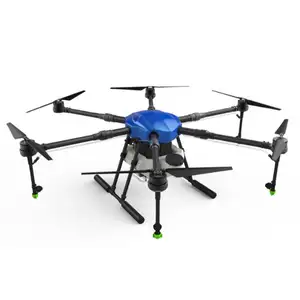 10L heavy payload fertilizer spraying agriculture uav crop Drone sprayer with GPS