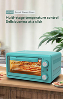 Four miniature de 11 litres à fonction minuterie automatique à haute température, tendance et pratique pour la maison, en gros
