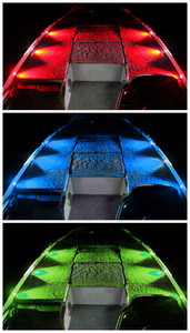 Matec RGB Rock Light 4/6/8/12 Pods Téléphone portable Blueteeth Télécommande <span class=keywords><strong>Sous</strong></span> voiture Led Rock Light 6pods 8pcs 12pcs 16pcs RGB - Product Image 2