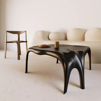 Juego de Mesa de Té Extensible de Plástico PETG Impreso en 3D, Moderno y Personalizable, para Hoteles, Centros Comerciales, Oficinas y Recepciones Comerciales