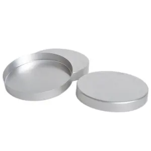 7010 70Mm Food Grade Custom Kleur Logo Afdrukken Ronde Fles Platte Rechte Pull-Off Metalen Aluminium Sluiting Deksel Covers