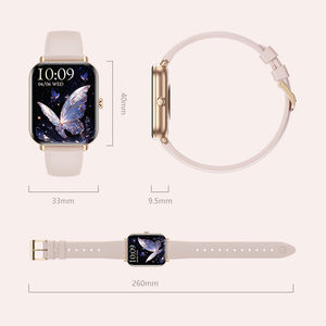 KM66 Unisex Smart <b>Watch</b> BT Call Aluminum Alloy Case Square TFT Display IP67 Waterproof Heart Rate & Sleep Monitor Sports Tracker - Product Image 6