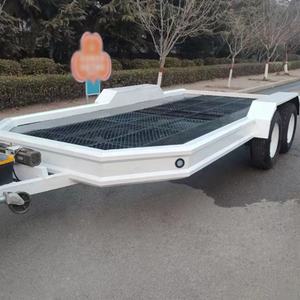 Mini-excavatrice à double essieu robuste, <span class=keywords><strong>remorque</strong></span> pour <span class=keywords><strong>moto</strong></span> et VTT - Product Image 2