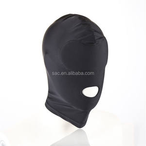 SacKnove Chinese Slave Roleplay Sex Toy Breathable Face Mask Headgear Bdsm Fetish Bondage <strong>Hood</strong> for Adult Couples - Product Image 4