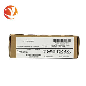 โมดูล I/O ขนาดกะทัดรัด1769-IA16สินค้าใหม่ตัวควบคุมโปรแกรมได้ PLC 110V I/o Link - Product Image 2