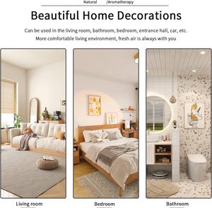 Wholesale 50ML Aromatherapy Fireless Dried Flowers Home Decor Essential Oil <b>Reed</b> <b>Diffuser</b> Air Freshener Glass BPA Free Set - Product Image 3