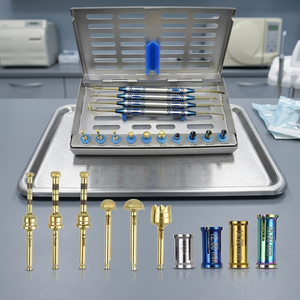 Kit professionnel de lifting de sinus pour implants dentaires avec forets, butées et outils d'élevation – Ensemble d'instruments réutilisables en acier inoxydable - Product Image 3