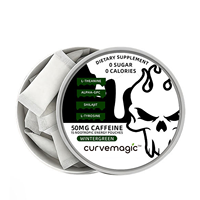 OEM/ODM Sachets de caféine sans nicotine, sans sucre, pré-entraînement, boost d'énergie, végétalien, sans OGM, pour la salle de sport et usage quotidien, Gomme