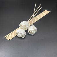 Bâtonnets de fleurs de rose de 3-4 cm, diffuseur de parfum en bois de Sola