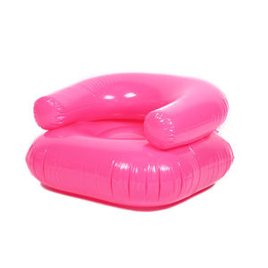 Venta transfronteriza caliente PVC transparente niños inflable agua hamaca sofá asiento portátil al aire libre Camping ocio juguete - Product Image 2