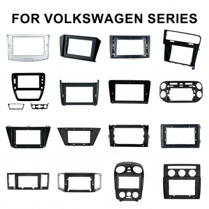 Telaio per Fascia multimediale auto 9 pollici per <span class=keywords><strong>VW</strong></span> <span class=keywords><strong>Scirocco</strong></span> 3 MK3 2008 2009 2010 2011 2012 2013 2014 telaio Audio per auto per <span class=keywords><strong>VW</strong></span> - Product Image 5