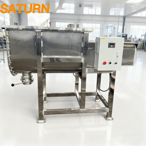 Mezcladora Horizontal de Cinta de Acero Inoxidable para Polvo Acrílico y Polvo Seco con Servomotor y Caja de Engranajes, Certificación CE - Product Image 4