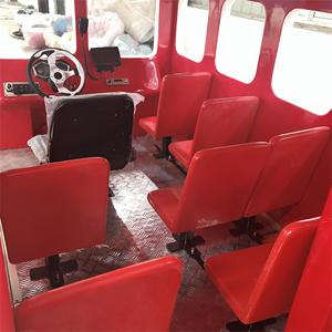 Autobús <span class=keywords><strong>Turístico</strong></span> Eléctrico de Dos Pisos, Mini, a Batería, para Ocio, 14 Asientos, 20 km/h, Ajustable, Venta al Por Mayor - Product Image 3