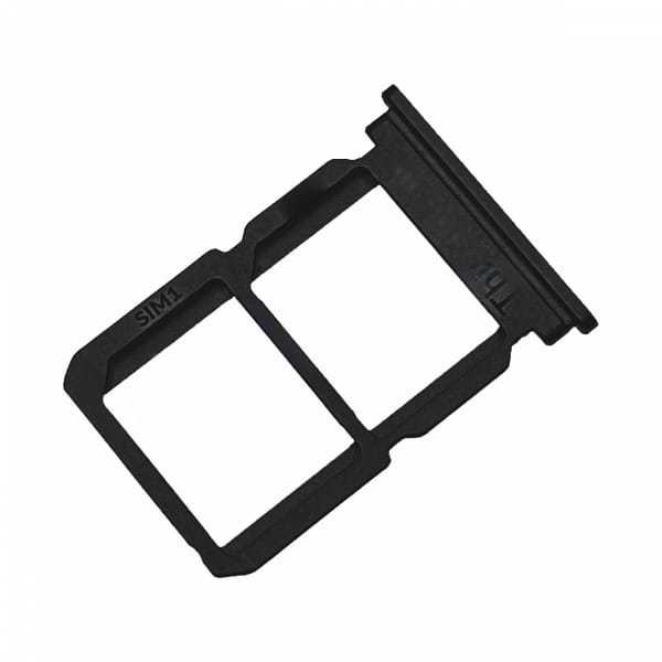 Dual-Cut SIM Card Tray for OnePlus 5T Black Dual-Sim Slot Replacement Part