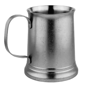 Classic Silver Colore Boccale di birra, Tankard, Martellato rame Moscow Mule con il Classico Colore, - Product Image 1