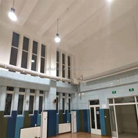 Vente chaude industrielle demi-ronde tissu conduit d'air carré ignifuge entrepôt salle de sport buanderie utilisation lavable caractéristiques de chauffage